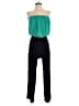 L8ter Color Block Green Jumpsuit Size S - photo 1