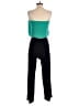 L8ter Color Block Green Jumpsuit Size S - photo 2