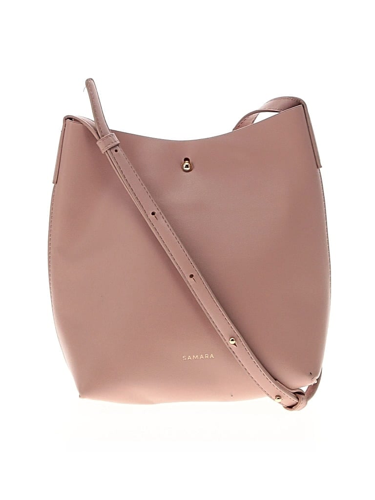 Pre-owned Samara Crossbody Bag In Pink