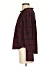 Thakoon Plaid Burgundy Long Sleeve Blouse Size 4 - photo 5