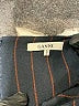 Ganni Stripes Black Casual Dress Size EU 34 / US 4 - photo 7