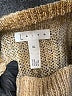 Leith Metallic Tan Turtleneck Sweater Size XL - photo 7