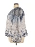 Alfani 100% Polyester Silver 3/4 Sleeve Blouse Size 3X - photo 5