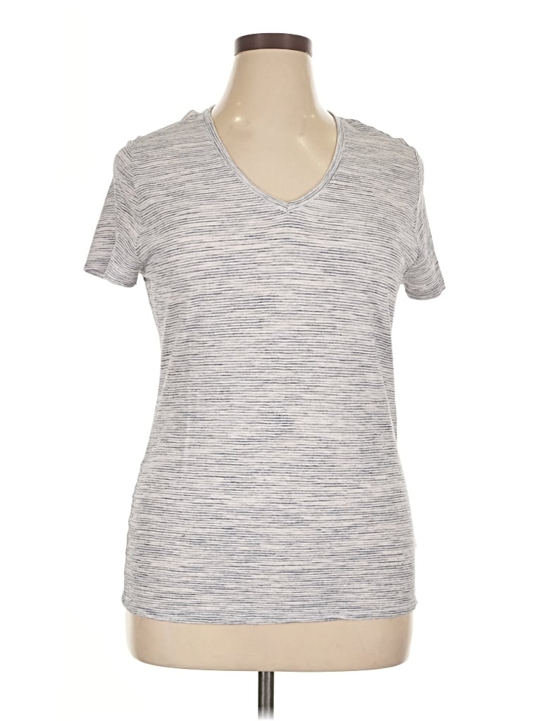 Pre-owned Faded Glory Active T-shirt In Blue