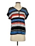 Lavish Black Short Sleeve Top Size S - photo 1