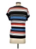 Lavish Black Short Sleeve Top Size S - photo 2