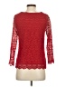 rsvp by TALBOTS Red 3/4 Sleeve Top Size S - photo 2