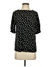 Misia Polka Dots Black Short Sleeve Blouse Size S - photo 1