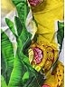 Versace Print Yellow 3/4 Sleeve Blouse Size L (estimated) - photo 12