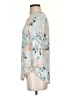 EMALINE Blue 3/4 Sleeve T-Shirt Size S - photo 5