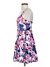 Unbranded Floral Blue Casual Dress Size XXS (estimated) - photo 5
