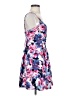 Unbranded Floral Blue Casual Dress Size XXS (estimated) - photo 4