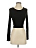 Shein Black Long Sleeve Top Size 2 - photo 1