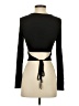 Shein Black Long Sleeve Top Size 2 - photo 2