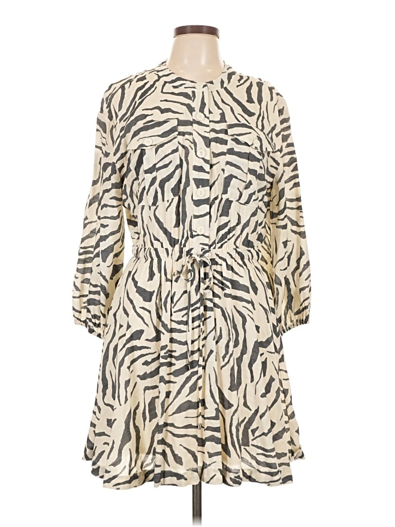 Pre-owned Nine West Casual Dress In White