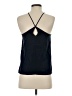 Tibi Black Blue Sleeveless Blouse Size 0 - photo 2