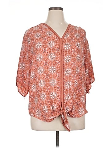 Max Studio 3/4 Sleeve Blouse (view 1)