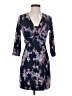 Boden Print Blue Casual Dress Size 4 - photo 1