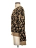 John & Jenn Animal Print Brown Pullover Sweater Size S - photo 5