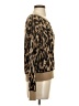 John & Jenn Animal Print Brown Pullover Sweater Size S - photo 4