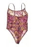 Forever 21 Plus Animal Print Purple One Piece Swimsuit Size 0X - photo 2