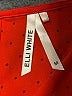 Elli White Orange Short Sleeve Blouse Size M - photo 7