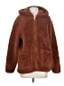 Volcom Brown Zip Up Hoodie Size XS - photo 1