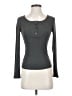 Unbranded Gray Long Sleeve Henley Size XS - photo 1