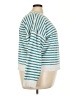 J.Crew 100% Cotton Stripes Teal Pullover Sweater Size 3X - photo 4