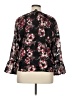 FRYE 100% Polyester Black 3/4 Sleeve Blouse Size XL - photo 2