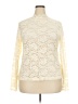 Unbranded Ivory Long Sleeve Blouse Size 5X - photo 1