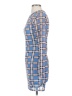 Assorted Brands Plaid Blue Casual Dress Size S - photo 5