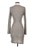 Unbranded Metallic Gray Cocktail Dress Size XS - photo 2