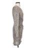 Unbranded Metallic Gray Cocktail Dress Size XS - photo 4