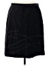 J.Crew 100% Cotton Solid Black Formal Skirt Size 8 - photo 1