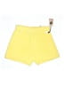 Sincerely Jules Solid Yellow Shorts Size M - photo 1