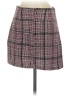 Shein Tweed Burgundy Casual Skirt Size 4 - photo 2