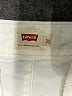 Levi's Solid Ivory Shorts Size 30 waist - photo 3