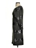 Pixie Graphic Gray Casual Dress Size S - photo 5