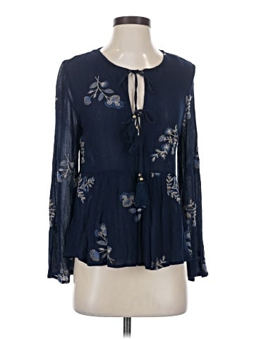 Basil heart Lola Long Sleeve Blouse (view 1)