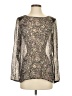 Club Monaco 100% Silk Silver Blouse Size S - photo 1