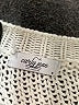 Carly Jean 100% Cotton White Pullover Sweater Size S - photo 7