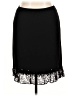 Unbranded 100% Polyester Solid Black Formal Skirt Size 14 - photo 1
