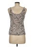 Alex Evenings Silver Sleeveless Top Size M - photo 2