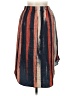 Shein Stripes Blue Casual Skirt Size 6 - photo 2