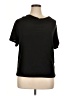 Ashley Blue Black Short Sleeve Top Size XL - photo 1