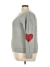 Unbranded Hearts Gray Sweatshirt Size 3X - photo 5