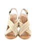 J.Crew Tan Gold Sandals Size 7 1/2 - photo 2