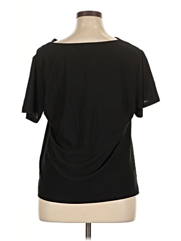 Ashley Blue Short Sleeve Top (view 2)