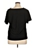 Ashley Blue Black Short Sleeve Top Size XL - photo 2